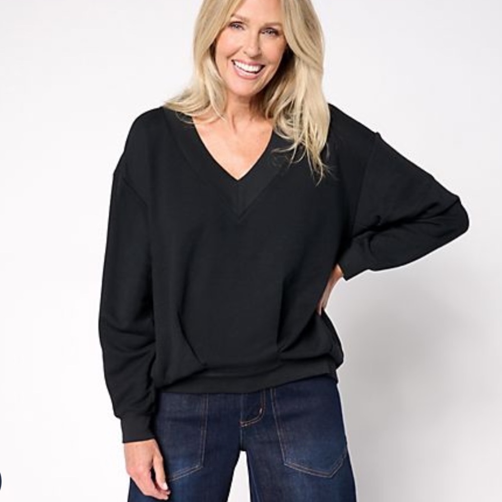 Vneck sweatshirt